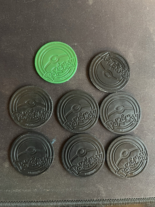 Lot of Pokemon TCG coins - Pikachu Plasma Lucario