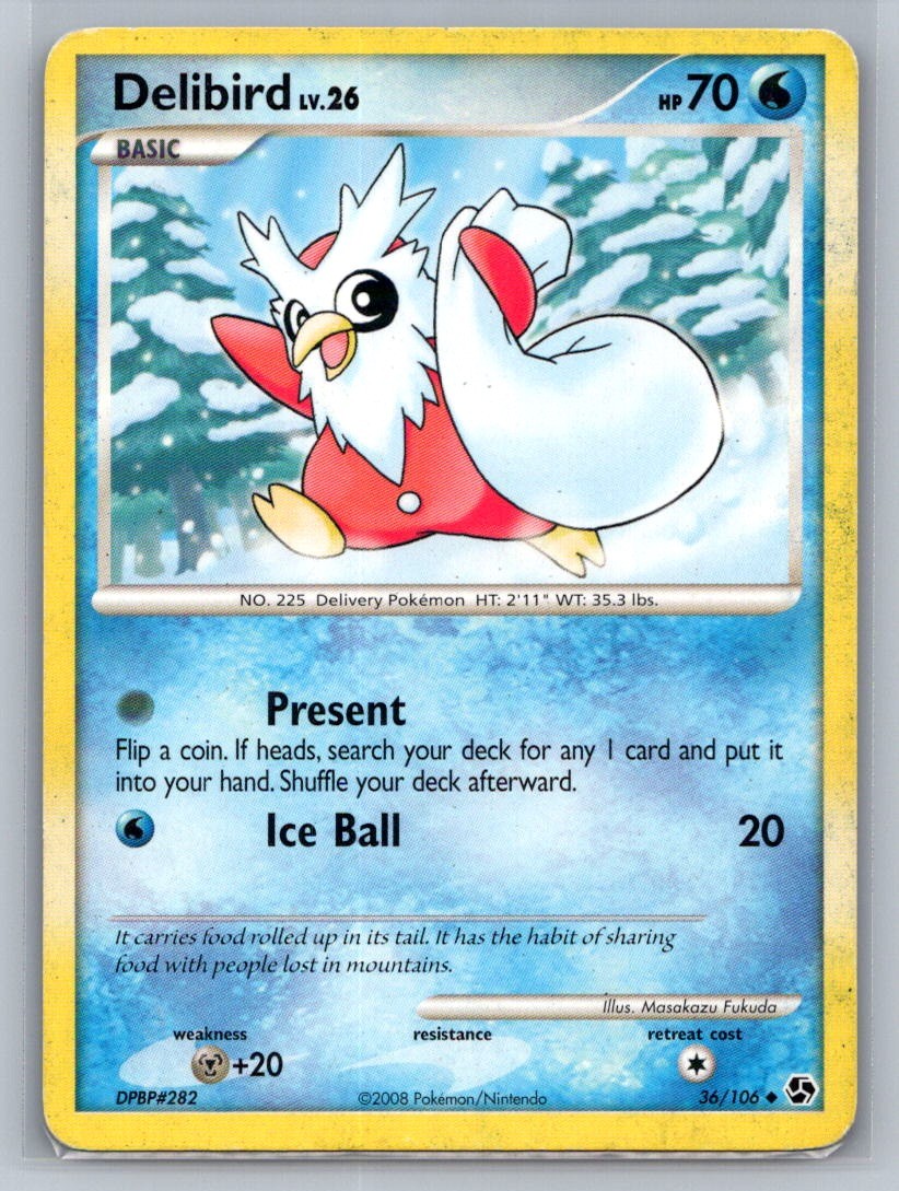 Delibird Uncommon 36/106 Great Encounters LP