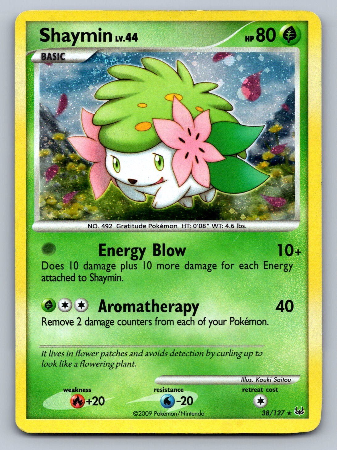 Shaymin - (DPPt Platinum) 038/127 Grass Deck Exclusives LP