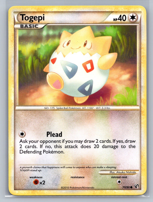 Togepi Common 70/90 Undaunted LP
