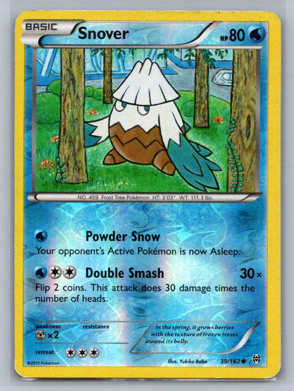 Snover Reverse Holo Common 39/162 XY - BREAKthrough LP