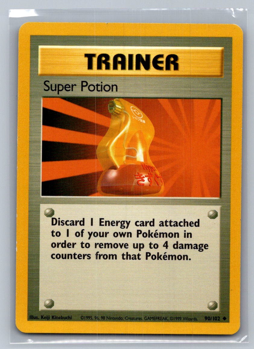 Super Potion Uncommon 090/102 Base Set LP