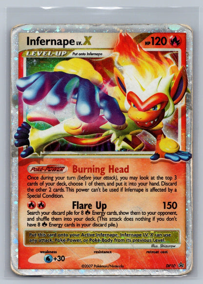 Infernape LV.X - Holo Promo DP10 Diamond and Pearl Promos MP