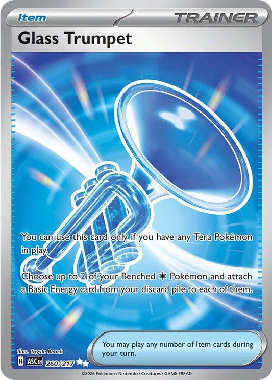 Glass Trumpet Holo Ultra Rare 260/217 ME: Ascended Heroes NM