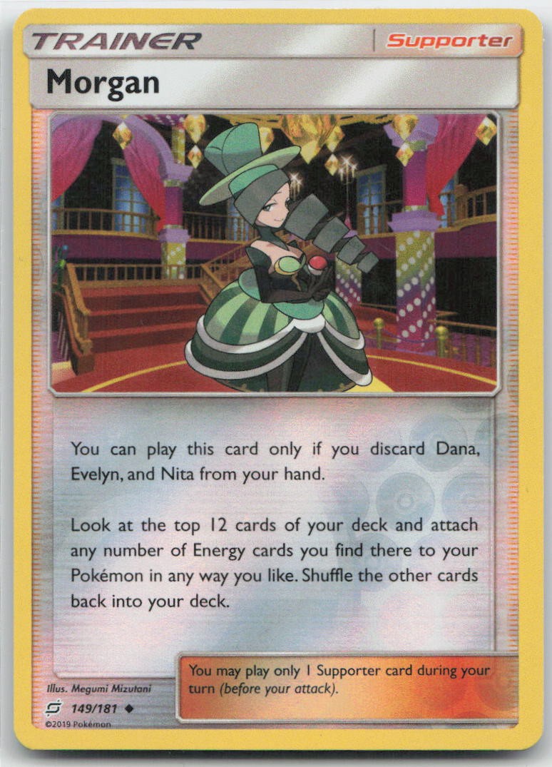 Morgan Reverse Holo Uncommon 149/181 SM - Team Up NM