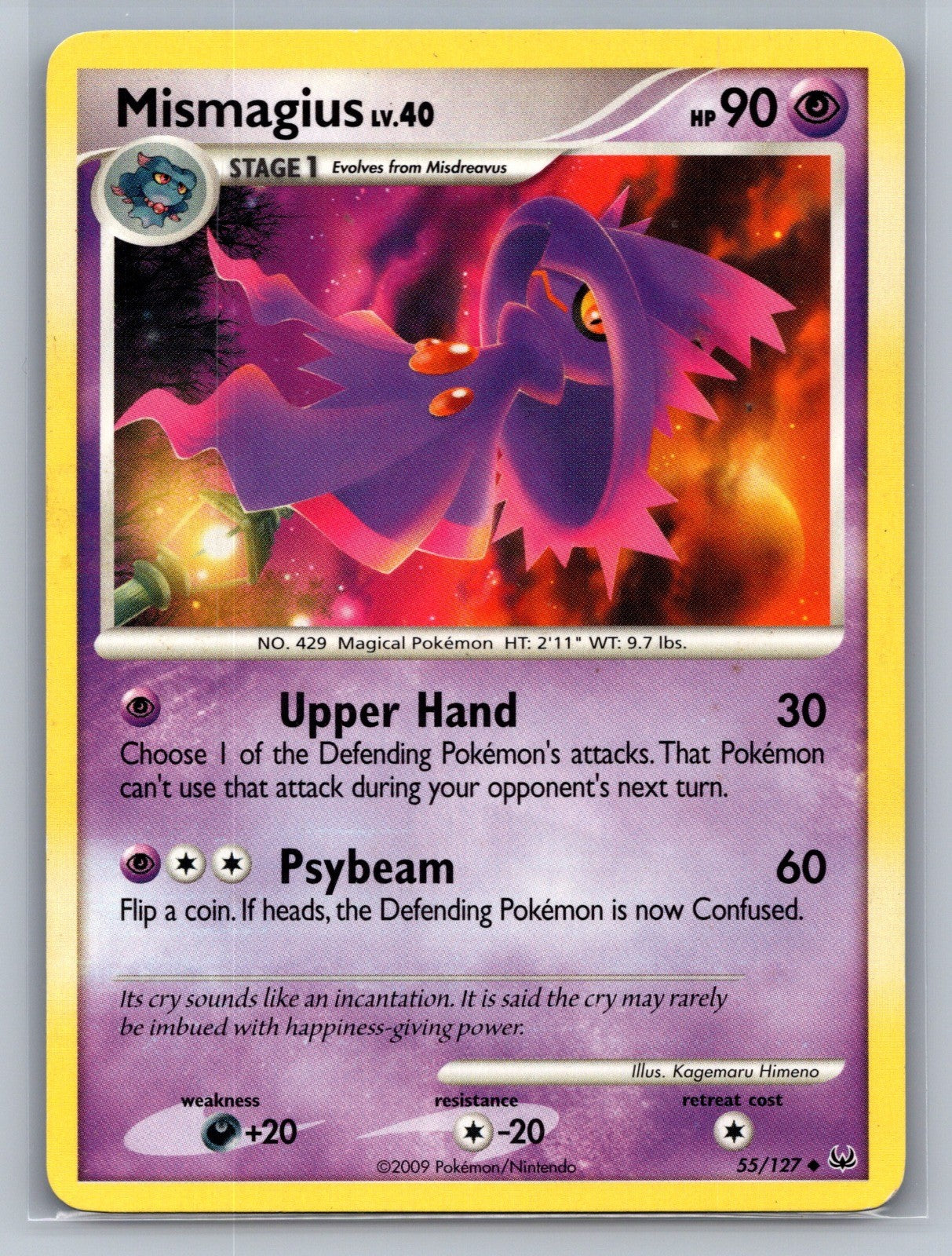 Mismagius Uncommon 55/127 Platinum LP