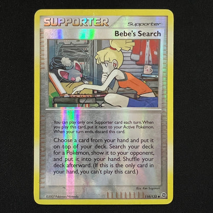 Bebe's Search Reverse Holo Uncommon 119/132 Secret Wonders MP