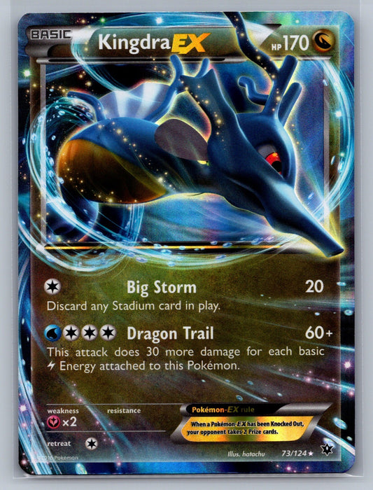 Kingdra EX Holo Ultra Rare 73/124 XY - Fates Collide LP