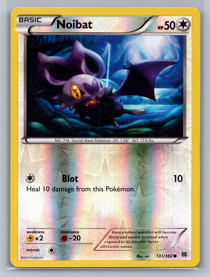 Noibat (131) Reverse Holo Common 131/162 XY - BREAKthrough LP