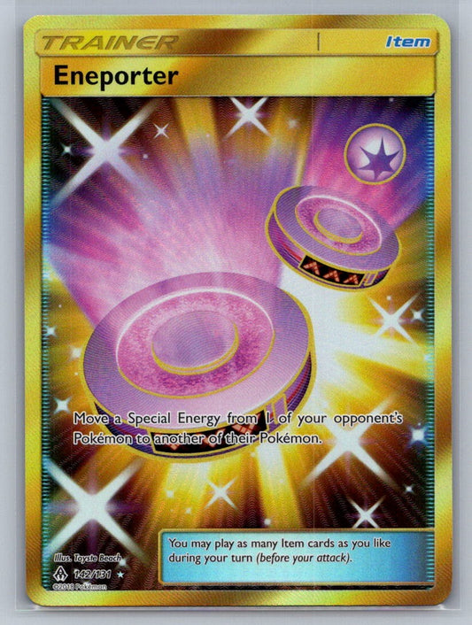 Eneporter (Secret) Holo Secret Rare 142/131 SM - Forbidden Light NM