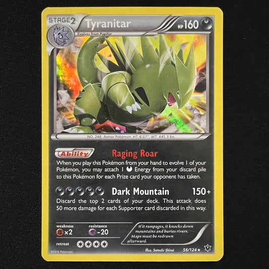 Tyranitar Holo Holo Rare 56/124 XY - Fates Collide MP