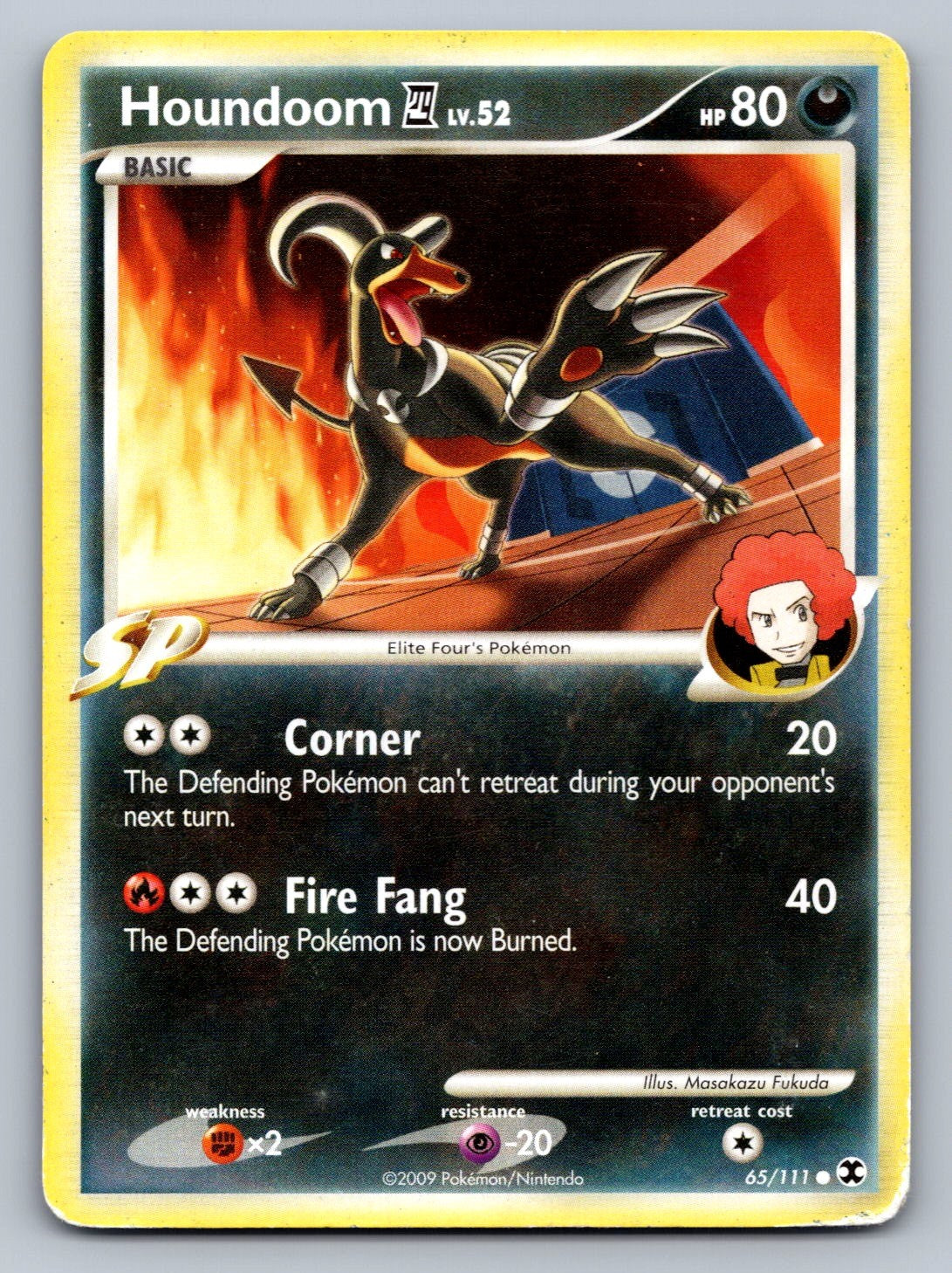 Houndoom E4 Common 65/111 Rising Rivals NM