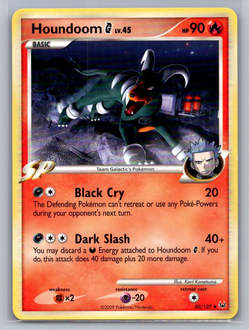 Houndoom G Uncommon 50/127 Platinum LP