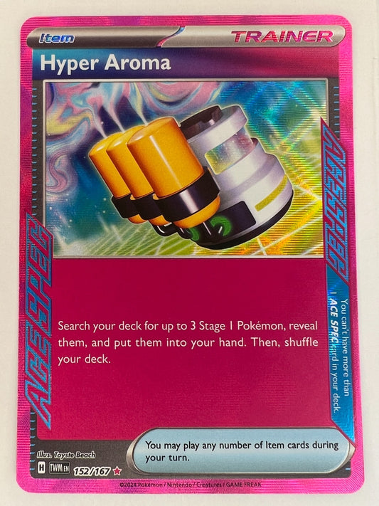 Ace Spec Hyper Aroma – Pokemon Cards TCG: Twilight Masquerade - 152/167 - NM