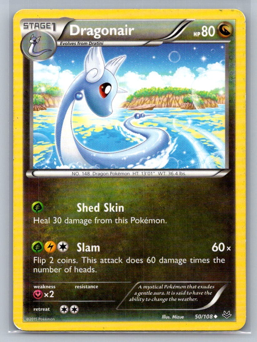 Dragonair Uncommon 50/108 XY - Roaring Skies LP