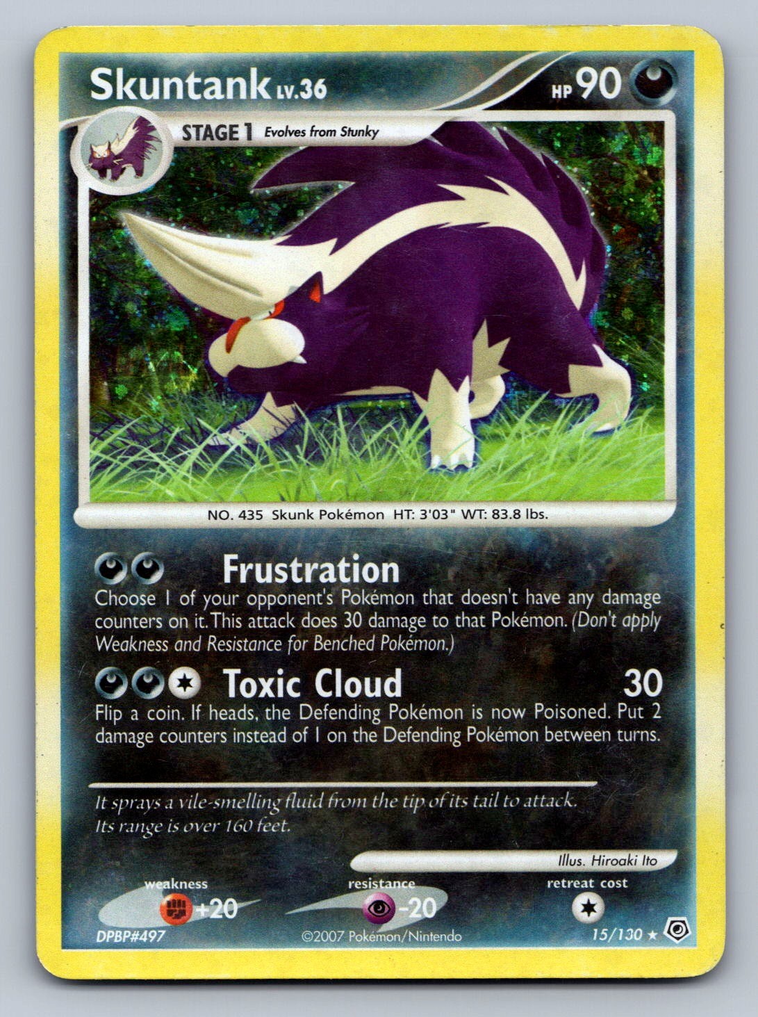 Skuntank 15/130 Darkness Diamond and Pearl LP