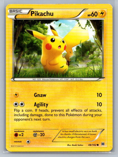 Pikachu Common 48/162 XY - BREAKthrough LP