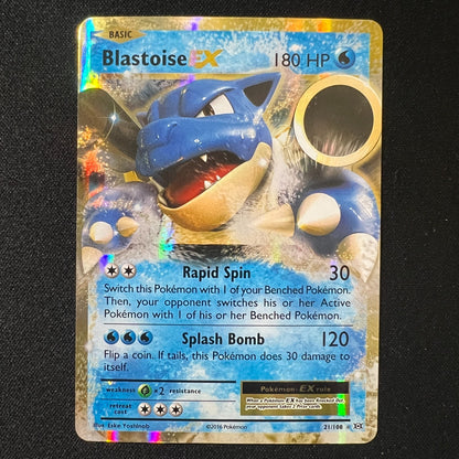Blastoise EX 21/108 – XY Evolutions Holo Rare Pokemon Cards TCG MP
