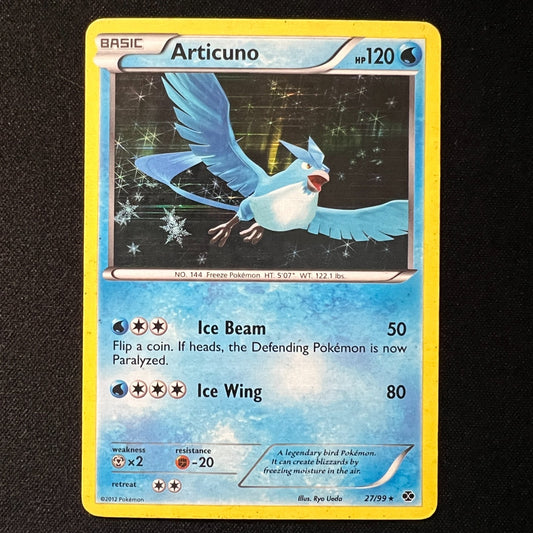 Articuno 27/99 Holo Rare Holo Next Destinies Pokemon MP