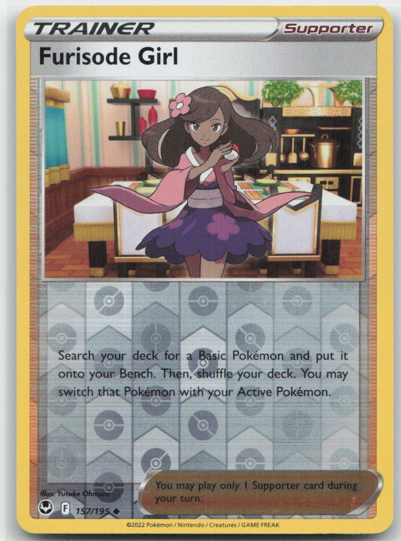 Furisode Girl Reverse Holo Uncommon 157/195 SWSH12: Silver Tempest NM