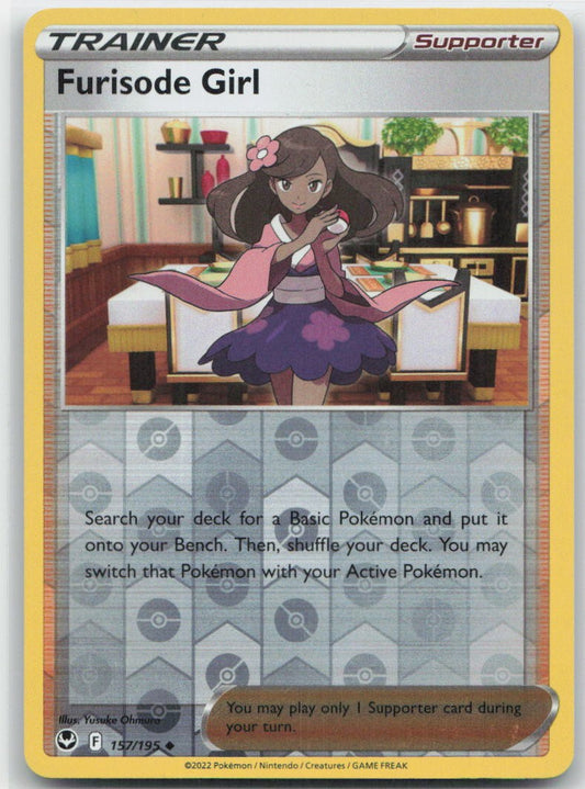Furisode Girl Reverse Holo Uncommon 157/195 SWSH12: Silver Tempest NM