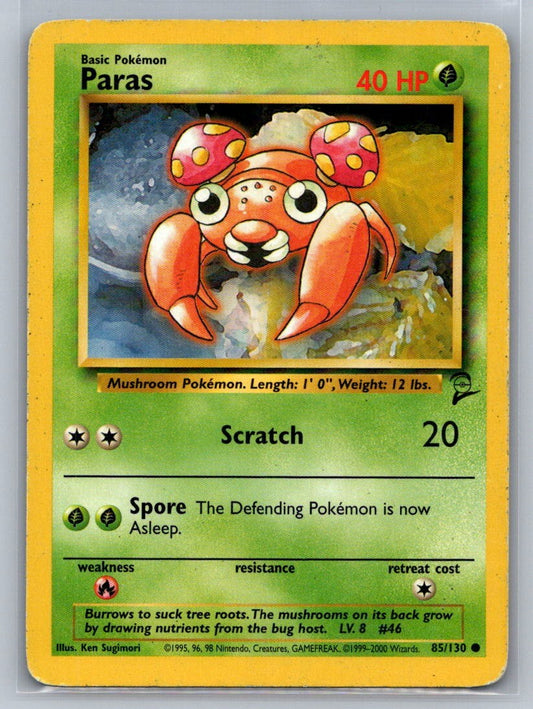Paras Common 085/130 Base Set 2 LP