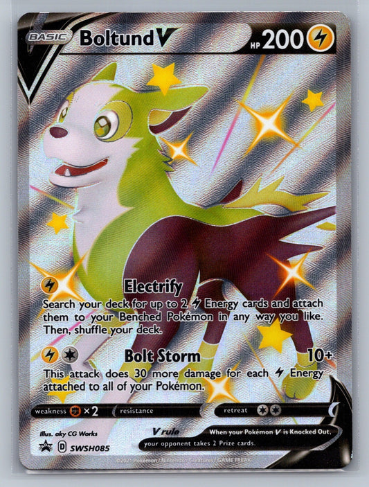 Boltund V - Holo Promo SWSH085 SWSH: Sword & Shield Promo Cards NM