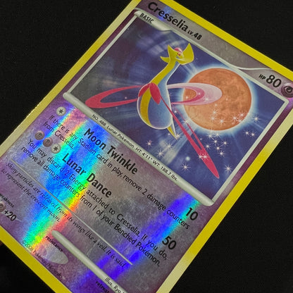Cresselia LV.48 Great Encounters 2/106 Reverse Holo Rare Pokemon Card MP