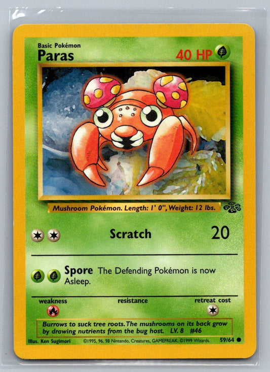Paras Common 085/130 Base Set 2 LP