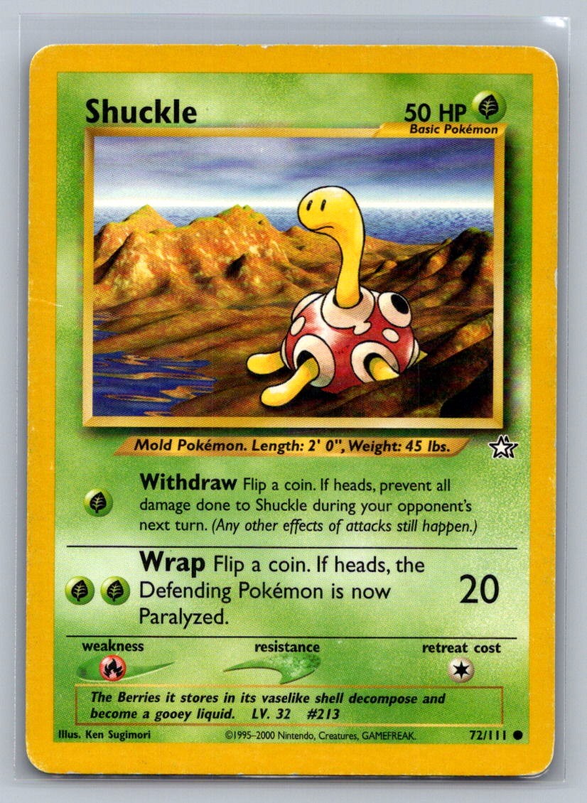 Shuckle Unlimited 072/111 Neo Genesis LP