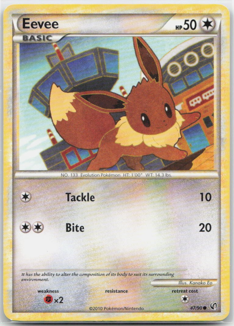 Eevee (47) Common 47/90 Undaunted LP