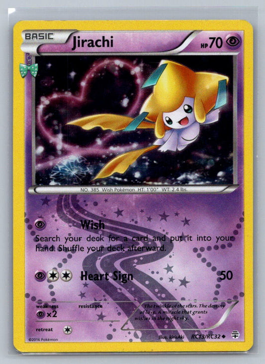 Jirachi Holo Uncommon RC13/RC32 Generations: Radiant Collection LP