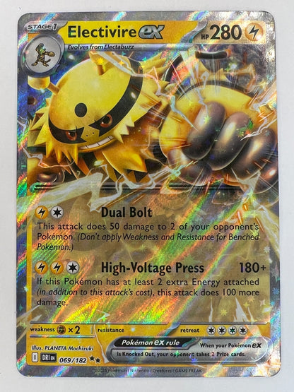 Electivire ex 069/182 Sv10: Destined Rivals Holo Pokémon TCG NM 
