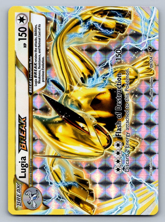 Lugia BREAK 79/124 Colorless Holo XY - Fates Collide NM