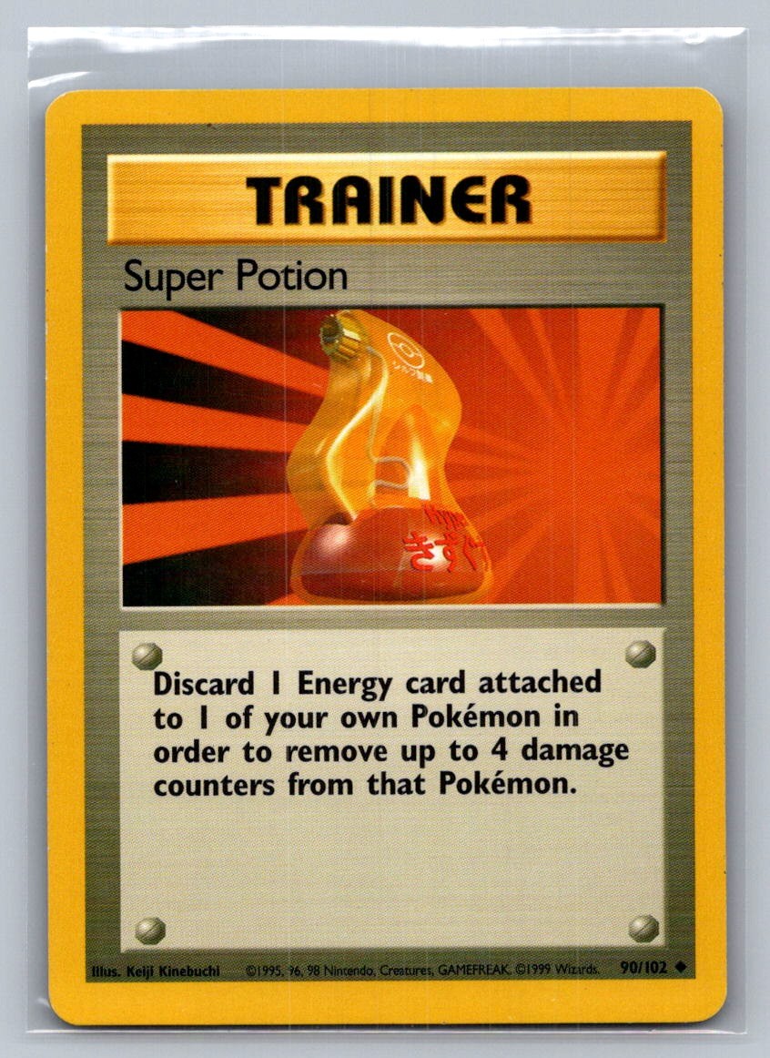Super Potion Uncommon 090/102 Base Set LP