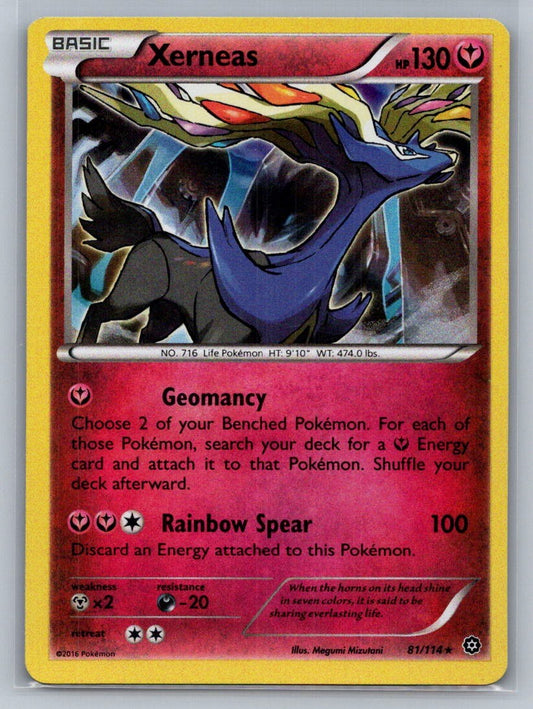 Xerneas Holo Holo Rare 81/114 XY - Steam Siege LP