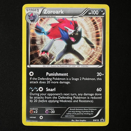 Zoroark - Holo Promo BW19 Black and White Promos LP