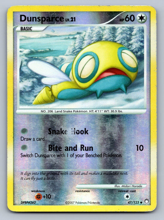 Dunsparce 47/123 Colorless Reverse Holo Mysterious Treasures LP