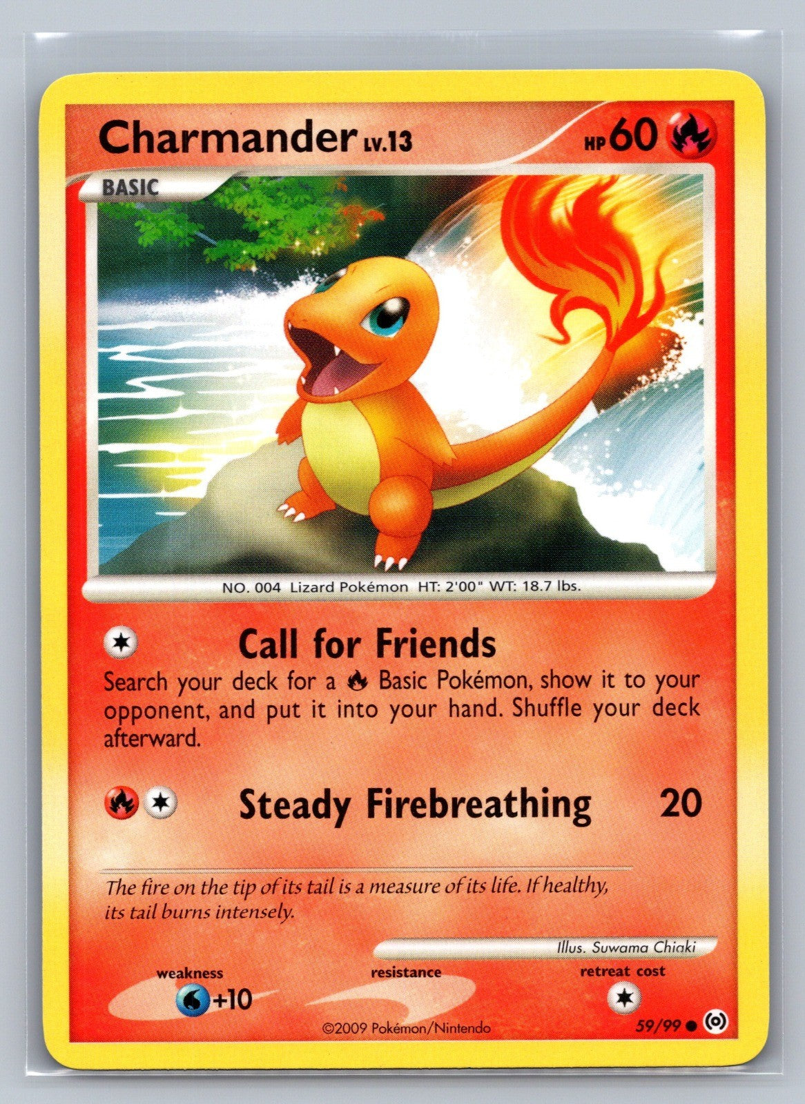 Charmander Common 59/99 Arceus NM