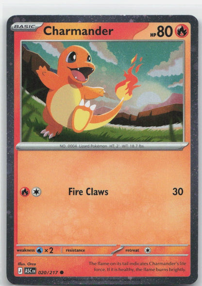 Charmander - (Cosmos Holo) Holo Common 020/217 Miscellaneous Cards & Products NM