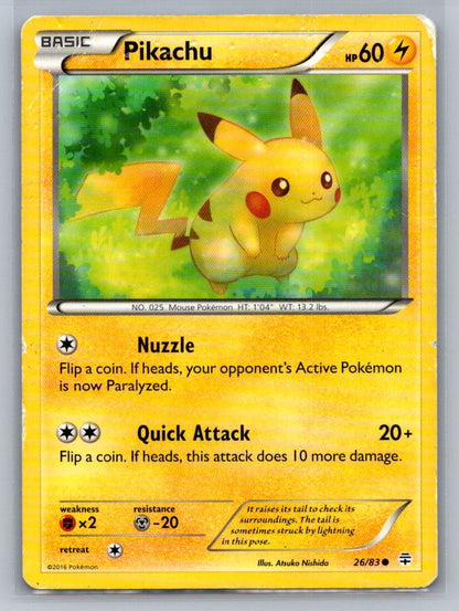 Pikachu Common 26/83 Generations LP