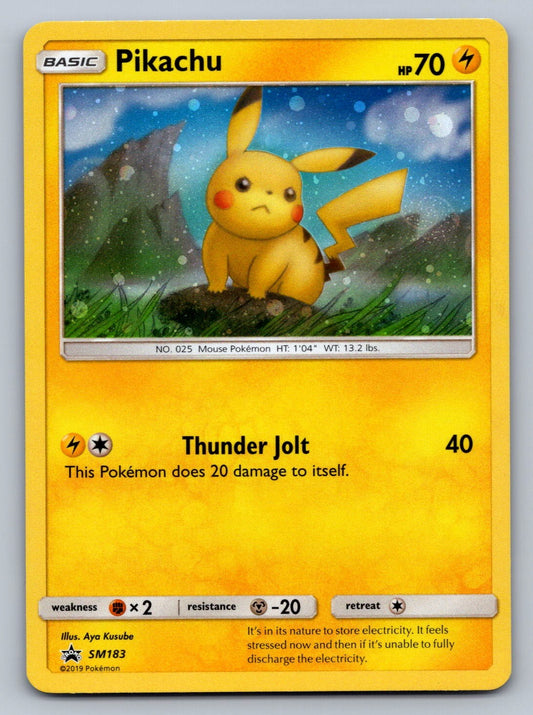 Pikachu - SM183 Lightning Holo SM Promos NM