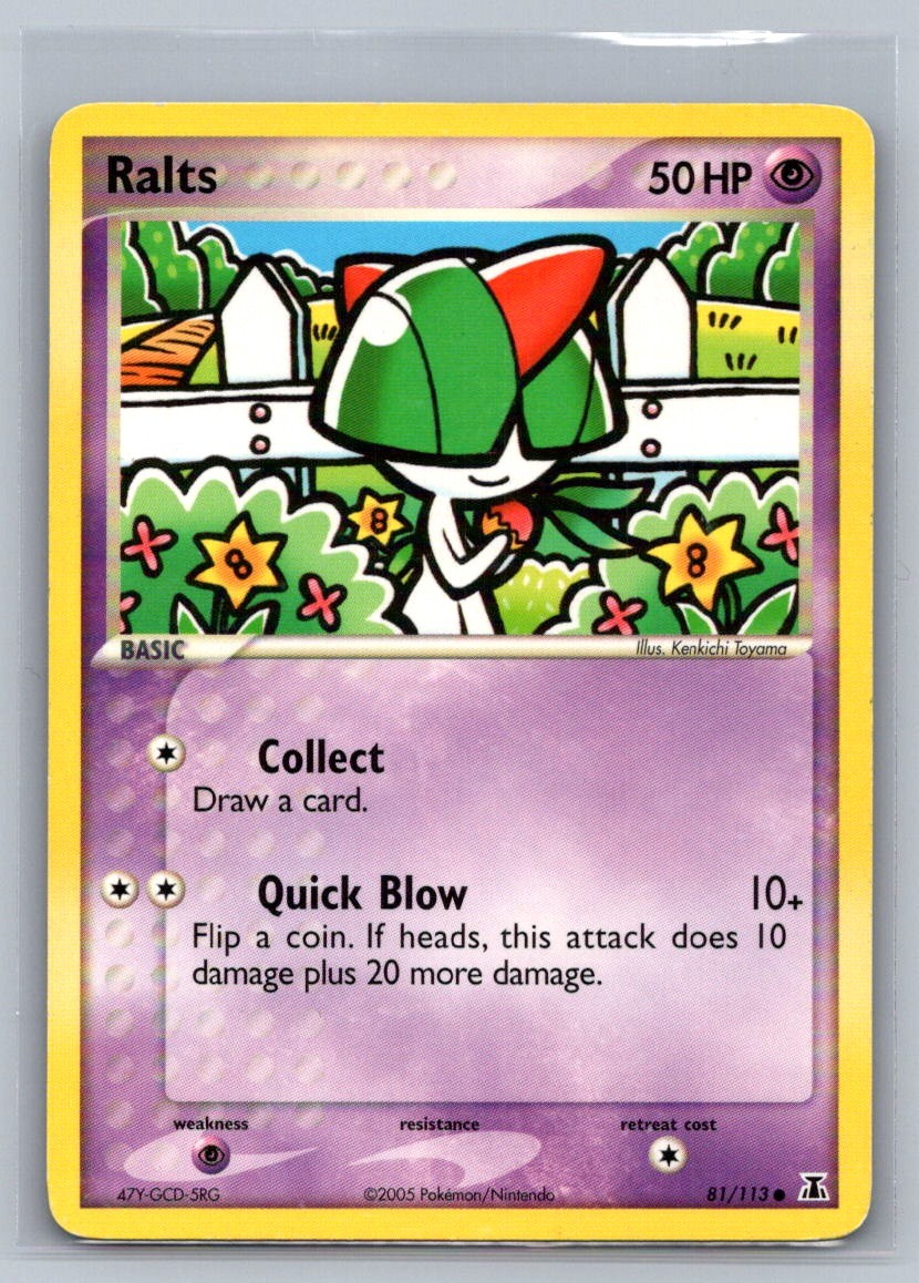 Ralts Common 81/113 Delta Species LP