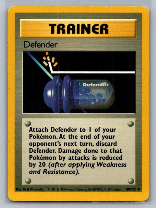 Defender Normal 080/102 Base Set LP