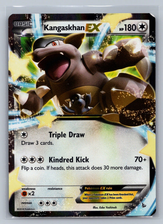 Kangaskhan EX Holo Ultra Rare 78/106 XY - Flashfire MP