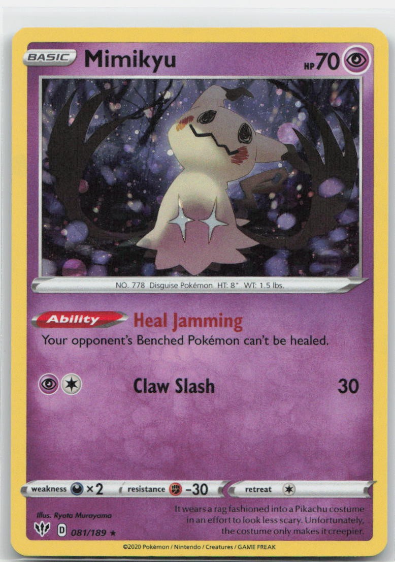 Mimikyu - Holo Promo 081/189 Miscellaneous Cards & Products NM