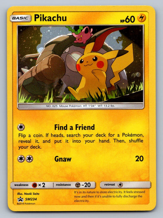 Pikachu SM234 Lightning Holo SM Promos NM