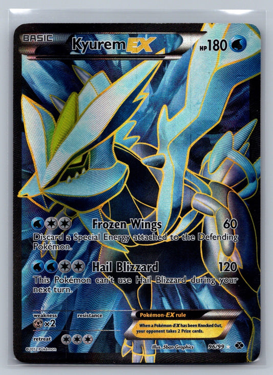 Kyurem EX (96 Full Art) Holo Ultra Rare 96/99 Next Destinies MP