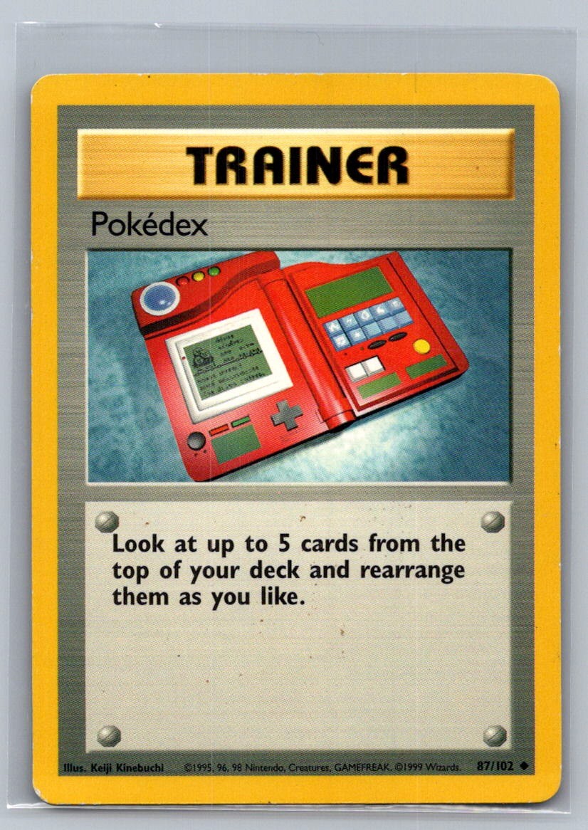 Pokedex Normal 087/102 Base Set LP