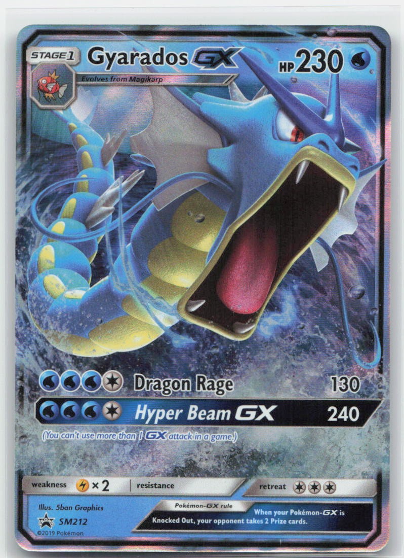 Gyarados GX Holo Promo SM212 SM Promos NM